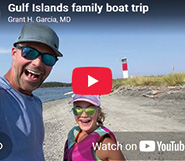 Gulf Islands family boat trip