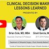 My recent MACI talk with Dr. Brian Cole on how to maximize cartilage training in fellowship.
