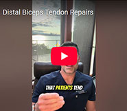 Distal Biceps Tendon Repairs