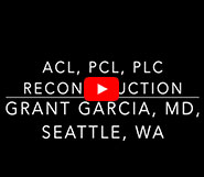 Dr. Garcia demonstrates his updated PLC reconstruction techniques with an ACL/PCL/PLC reconstruction