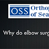 Check out our newest video below describing the benefit of the dual
surgeon approach in elbow surgery