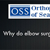 Check out our newest video below describing the benefit of the dual
surgeon approach in elbow surgery