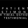 check out this recent video testimonial in a young active female
after a high tibial osteotomy.