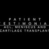 Check out our recent testimonial after ACL, Meniscus and Cartilage
Transplant