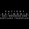 Check out our recent testimonial after ACL, Meniscus and Cartilage
Transplant