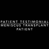 Check out our recent video testimonial after lateral
meniscus transplant.
