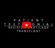 Revision cartilage transplant testimonial