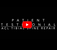 Tibial Spine ACL Repair Testimonial