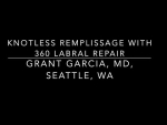 Check out Dr. Garcia’s new Remplissage technique with an anterior and posterior labral r...