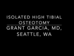 Check out Dr. Garcia’s technique for high tibial osteotomy in a young active patient wan...