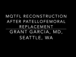 Check out my technique for MQTFL reconstruction. This can be used for kneecap dislocation ...