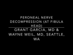 Dr. Garcia presents his surgical technique for treating an uncommon diagnosis of peroneal ...