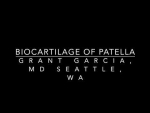 Dr. Garcia’s technique using biocartilage for smaller cartilage defects